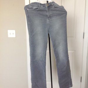 Light Grey Straight Jeans